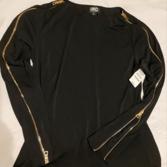 INC International Concepts Tops - *New With Tags* Black INC Top - Size Med
